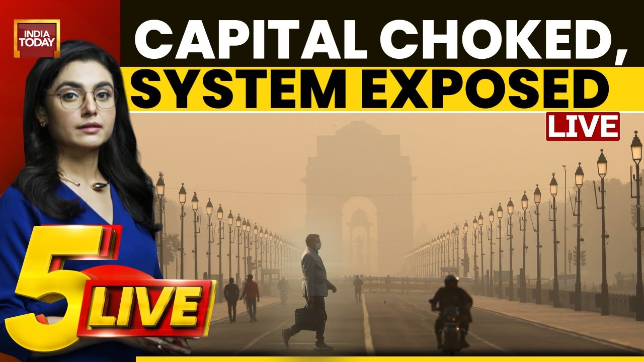 5ive LIVE With Sonal Mehrotra Kapoor: National Air Pollution Crisis | From Delhi To Mumbai