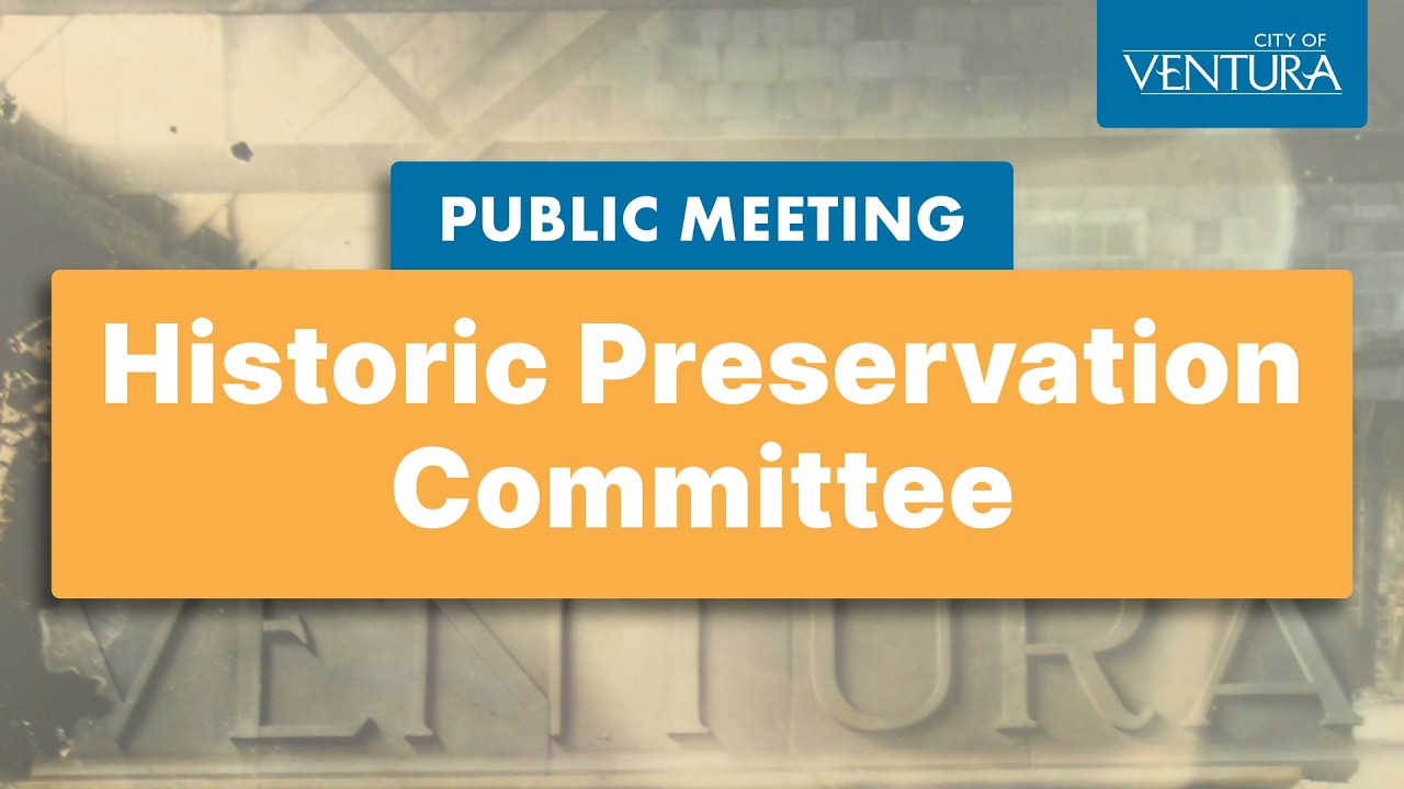 3.12.26: Historic Preservation Committee