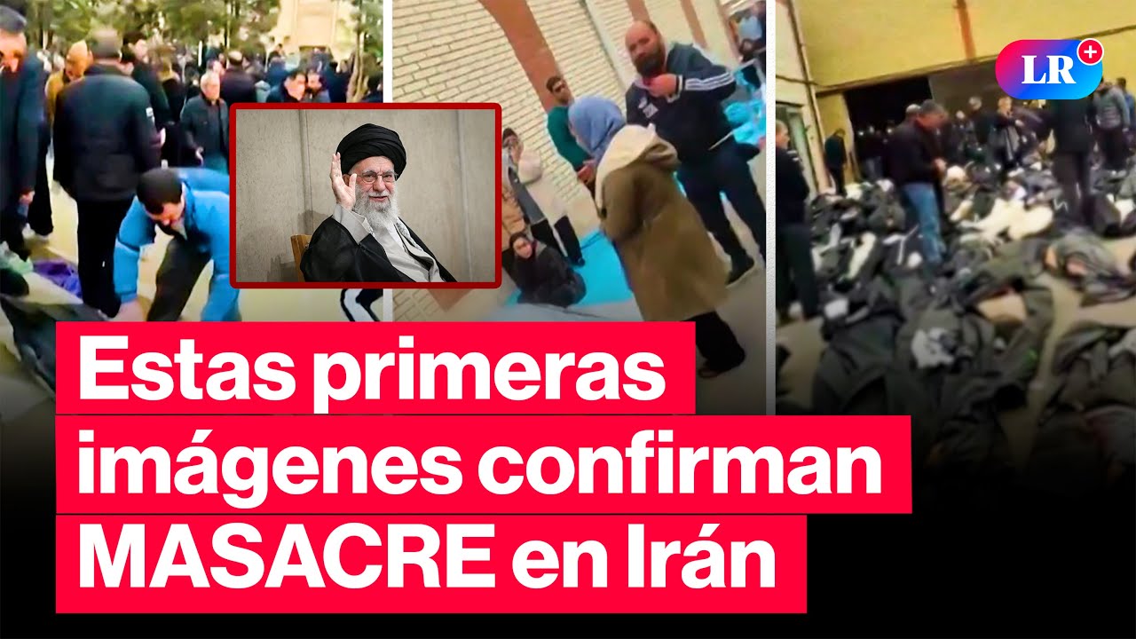 🔴IR&Aacute;N: las PRIMERAS IM&Aacute;GENES que confirman la BRUTAL MASACRE tras protestas | #LR