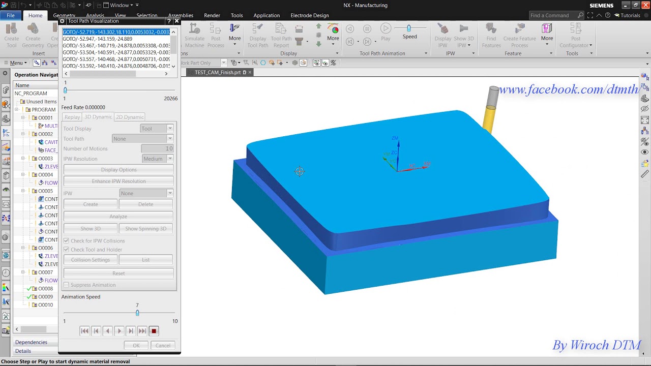 NX CAM 1899 Adaptive Milling for 5 Axis Rough