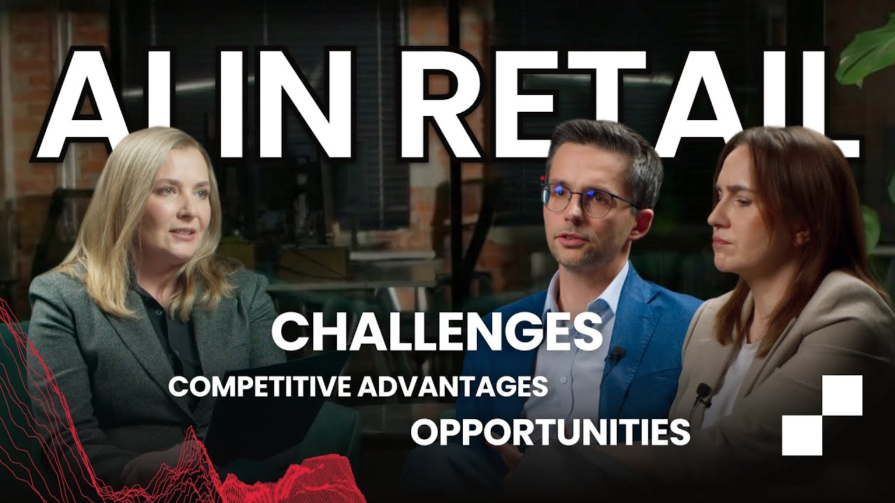 AI & DATA Talks #1 AI in Retail  Opportunities, Challenges, and Advantages [PL/EN Subs]