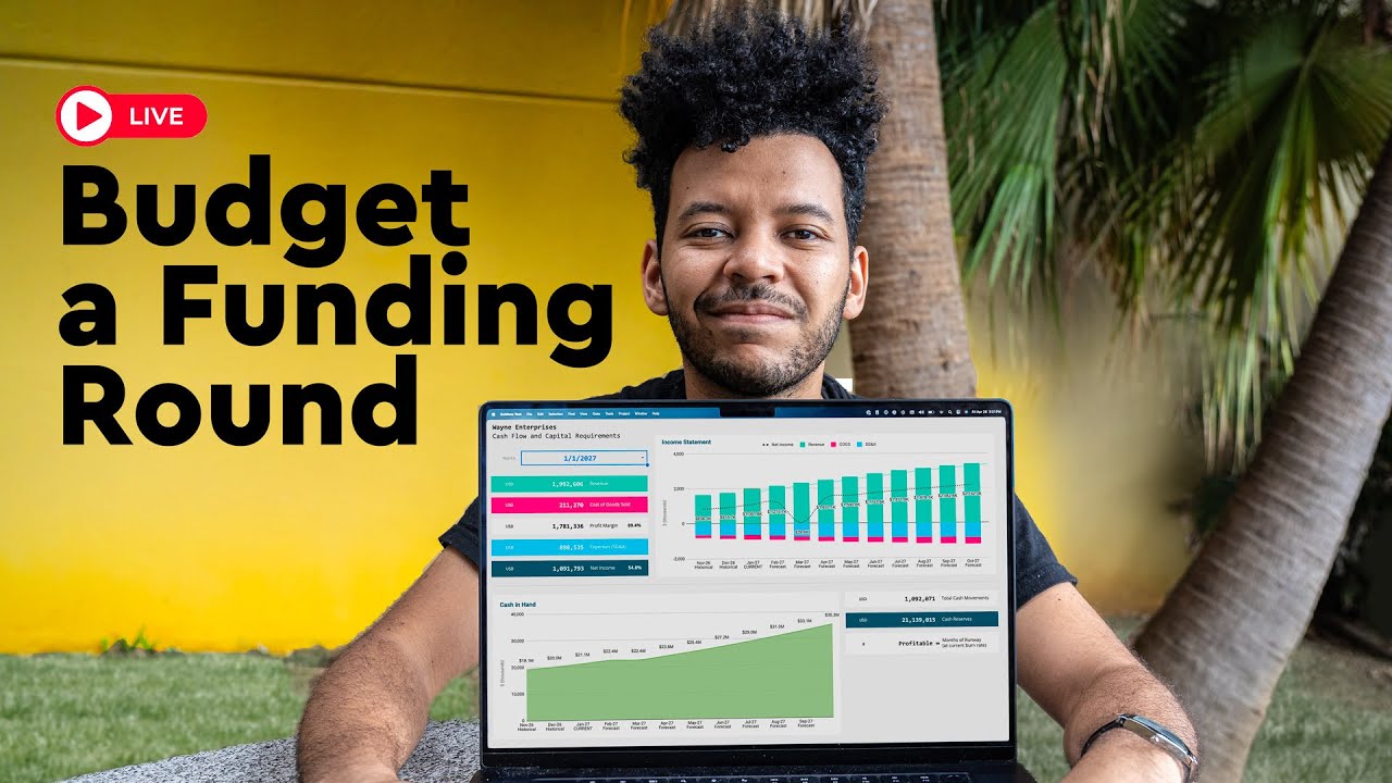 [Live] How to Budget a Startup Funding Round