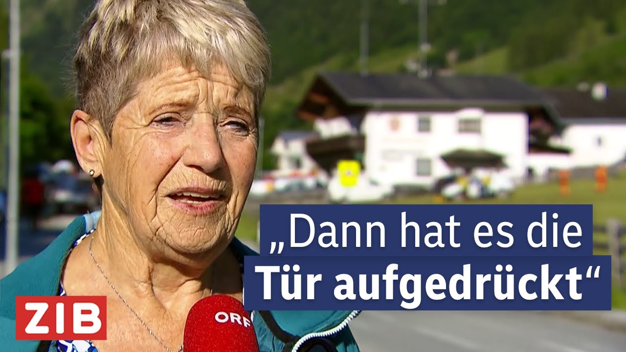 Muren im Stubaital: Bergdorf Gschnitz von Schlamm und Chaos getroffen | ZIB2 vom 01.07.2025