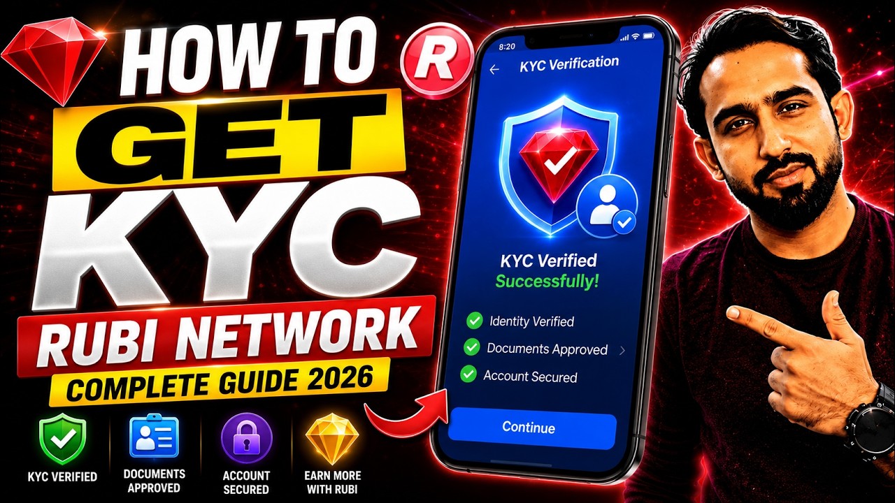 How To Get KYC on Rubi Network Mining App (Complete Guide 2026) | Rubi Network KYC Step by Step