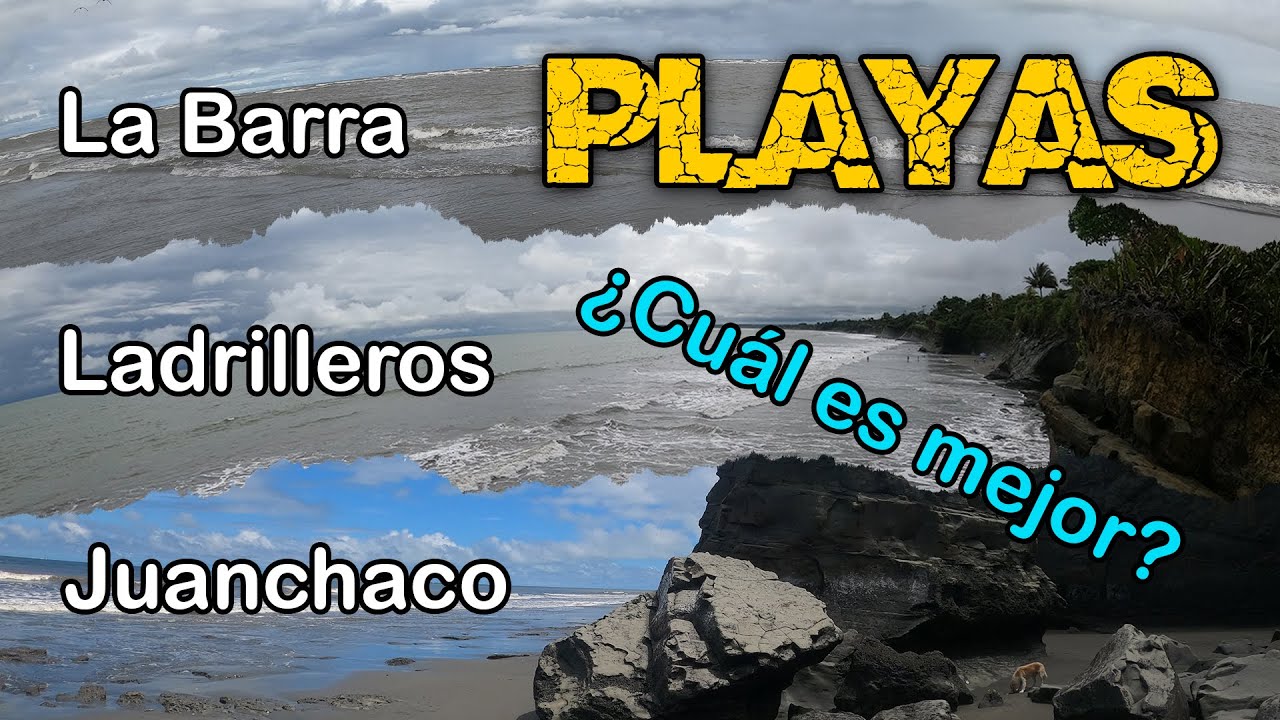 PLAYA Juanchaco vs Ladrilleros vs La Barra vs Piangüita | ¿CUÁL ES MEJOR? Recomendaciones
