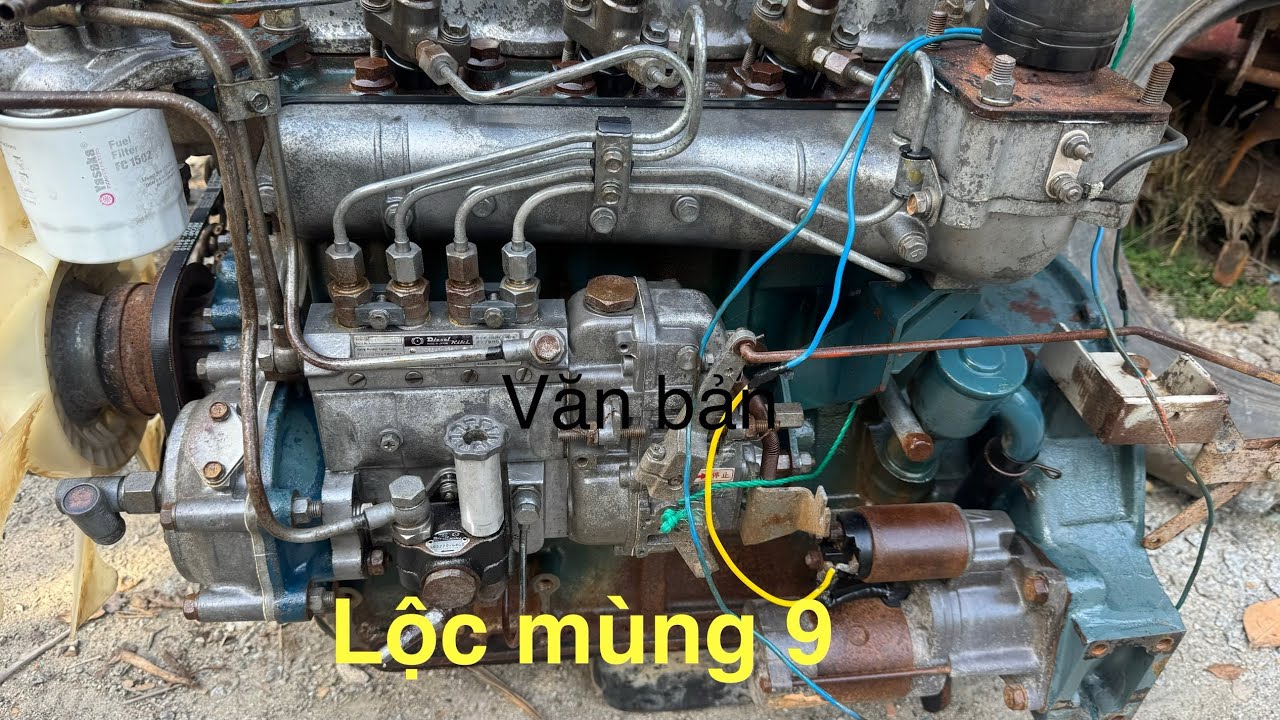 Nissan fd33 về ngã năm ..ông anh nhanh lẹ k lên xem máy 