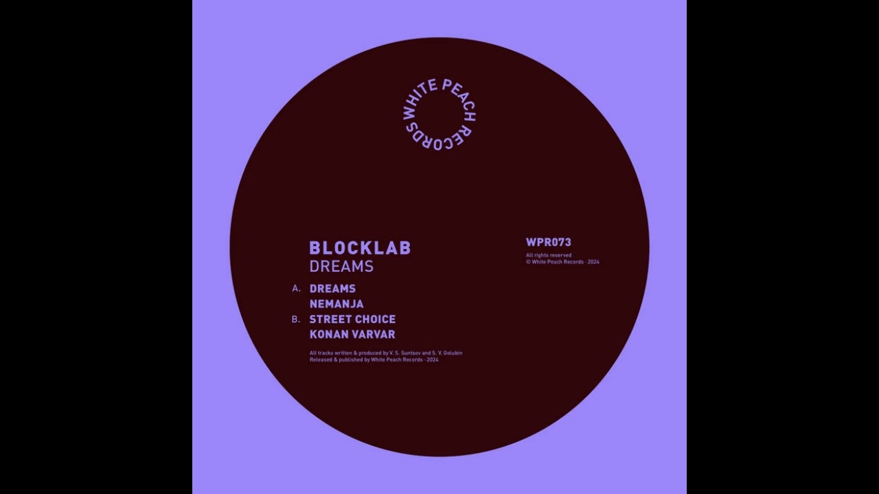 Blocklab - Dreams ‐ Dreams EP - [WPR073] - 2024