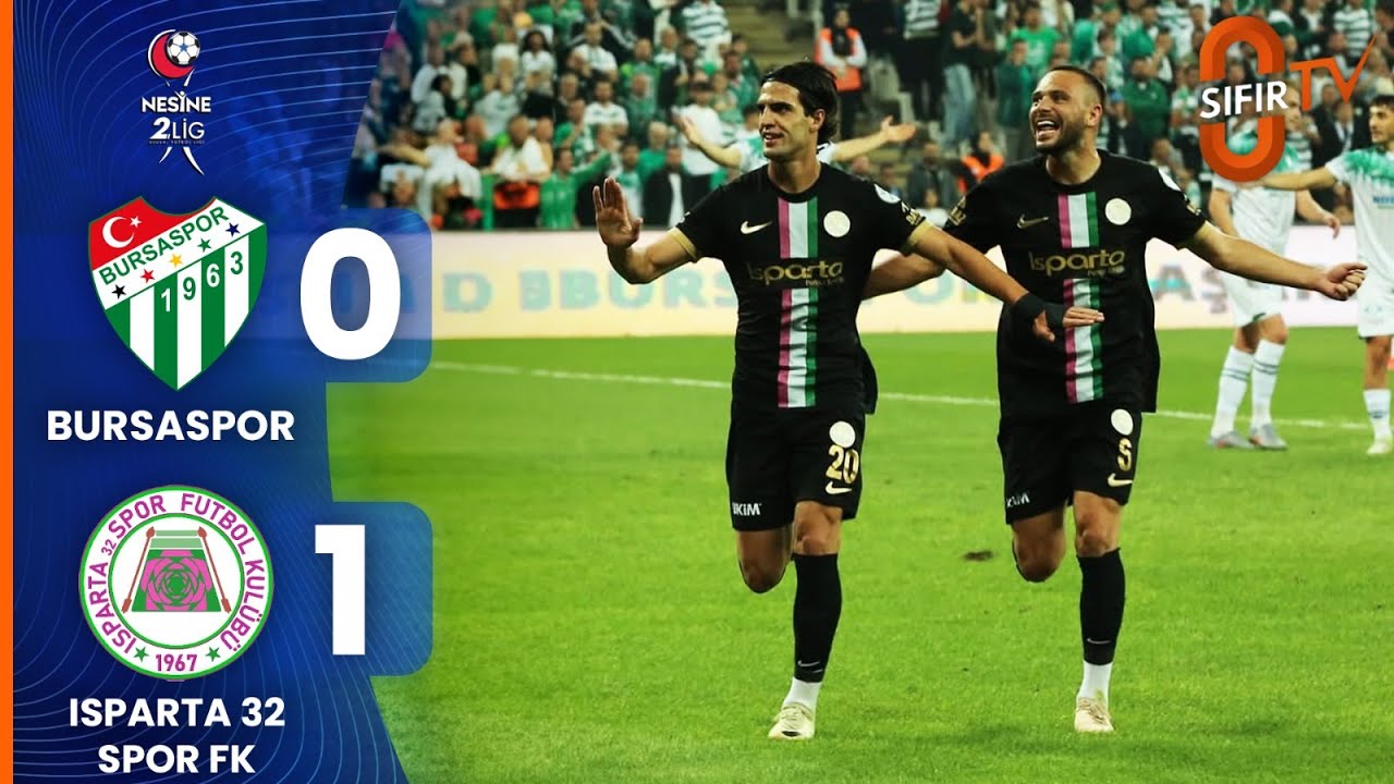 Bursaspor 0 - 1 ISBAŞ Isparta 32 Spor Kulübü | Maç Özeti