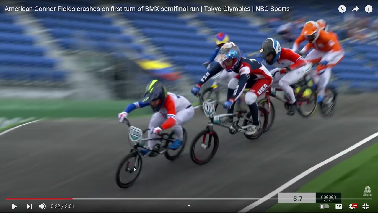 Connor Fields Olympic crash break down, and why its just a racing incident.