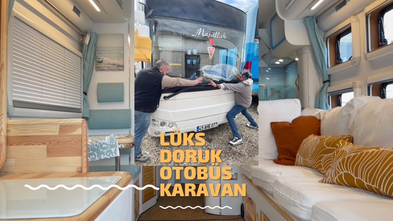 SANKİ KARAVAN DEĞİL LÜKS VİLLA / Doruk Otobüs Karavan #otobüs #karavan #alirizaadatepe