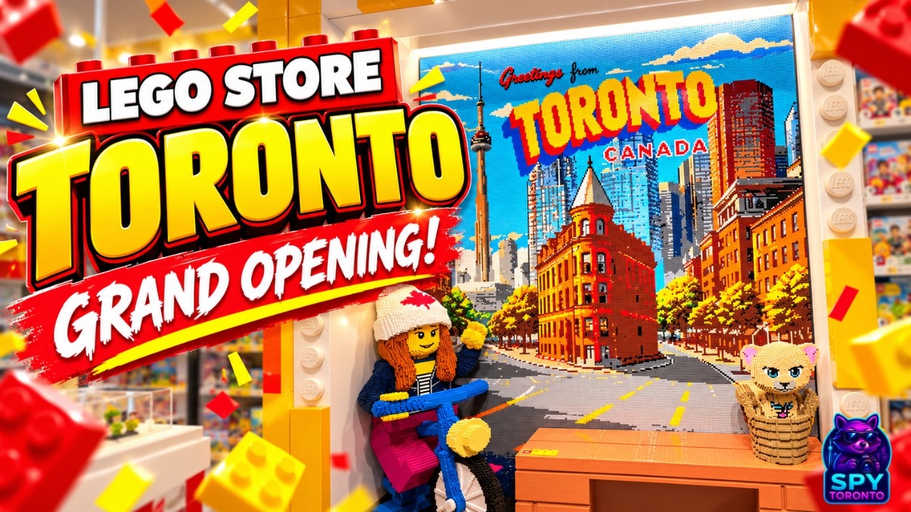 LEGO Store Toronto Eaton Centre GRAND OPENING! 🧱🇨🇦 | First Look Inside