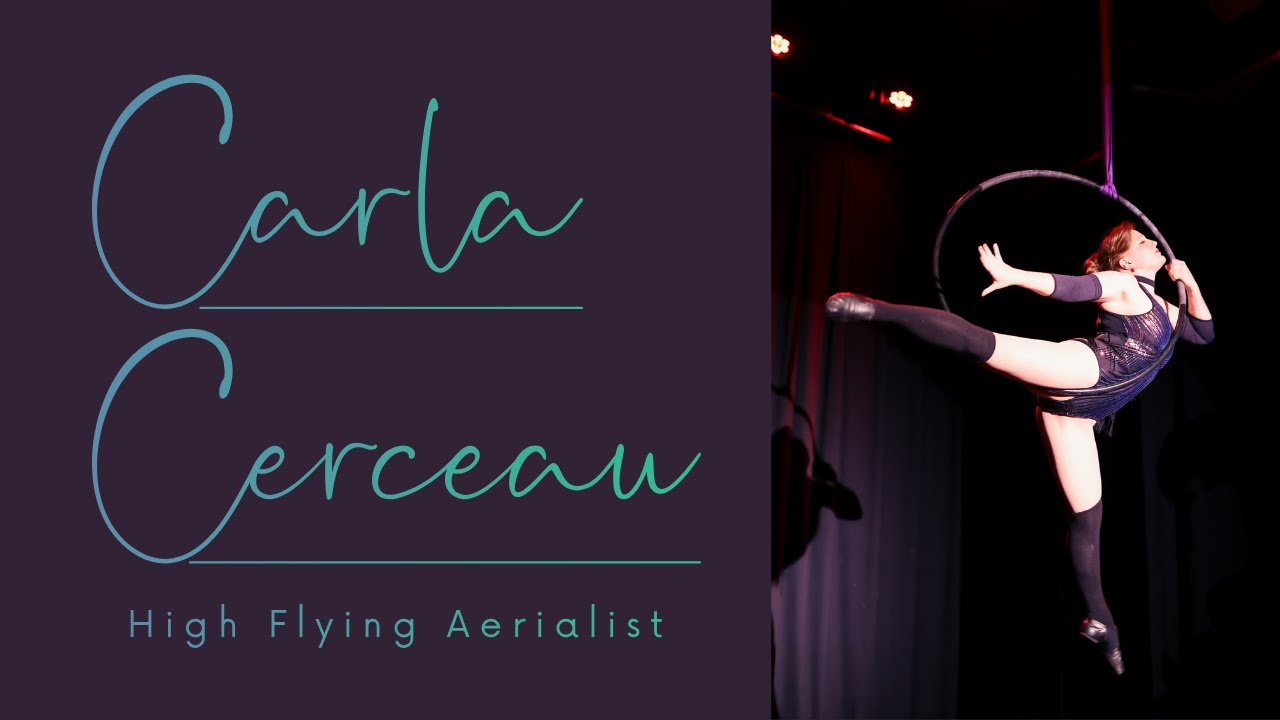 Carla Cerceau: Aerial Hoop performance to Feeling Good