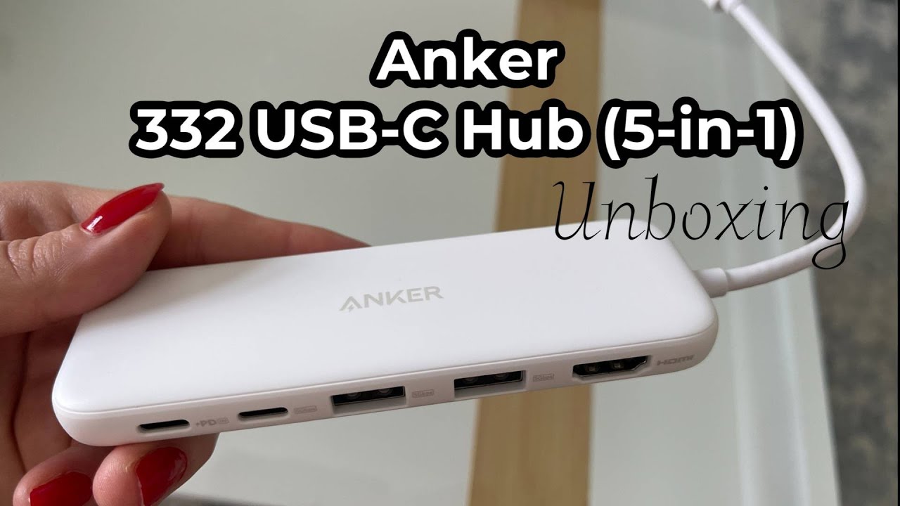 In Hand Review of Anker USB C Hub, 5-in-1 USBC to HDMI Splitter