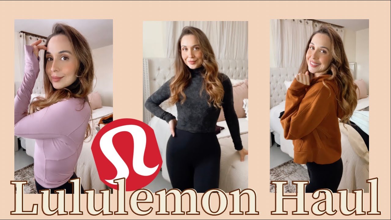 HUGE LULULEMON TRY-ON HAUL 2022 | Scuba Oversized 1/2 Zips, Rulu To Run 1/2 Zips, Accessories +More!