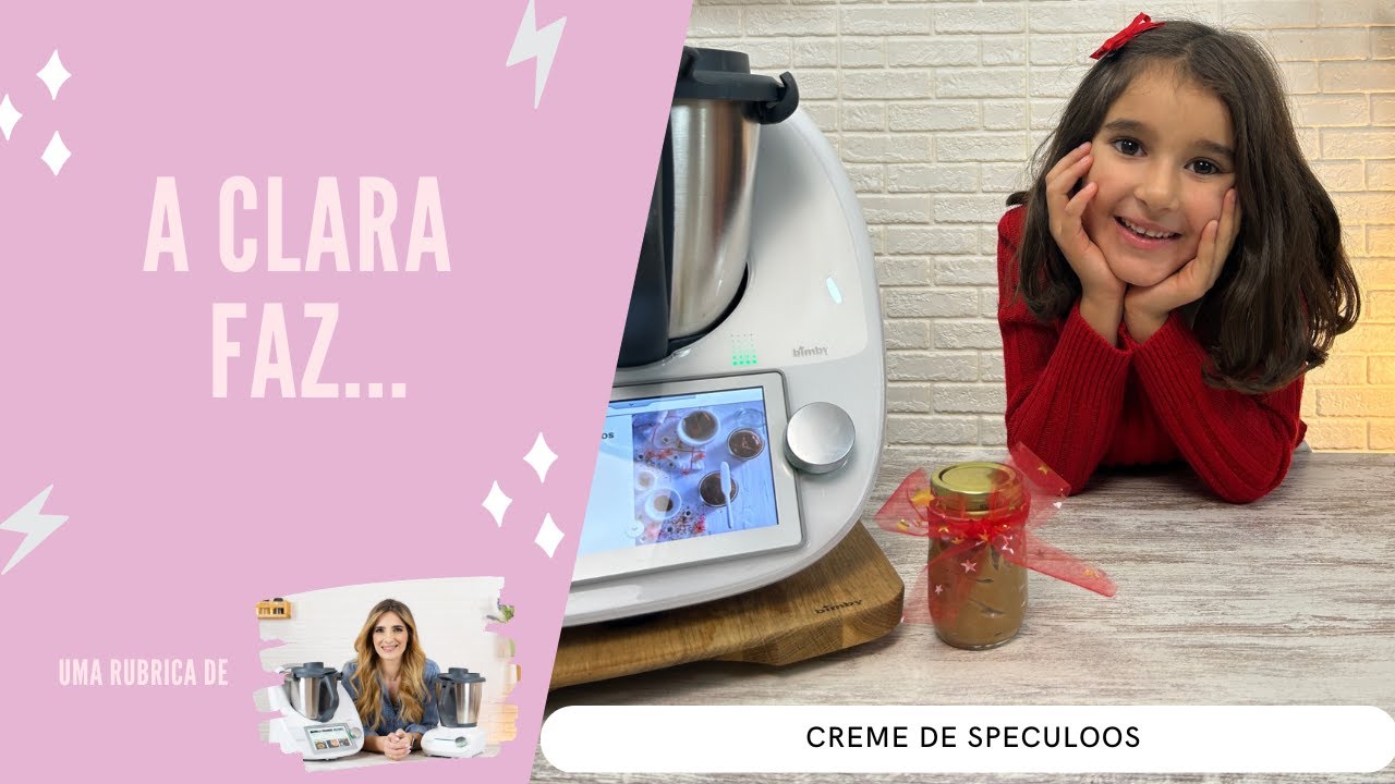 A Clara Faz: Creme de Speculoos Fácil na Bimby – Uma Delícia para Toda a Família!