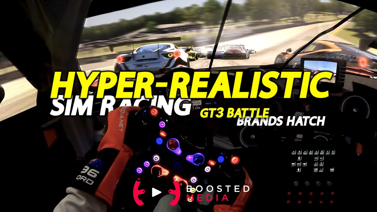 Гиперреалистичный симулятор гонок - GT3 Challenge - Brands Hatch