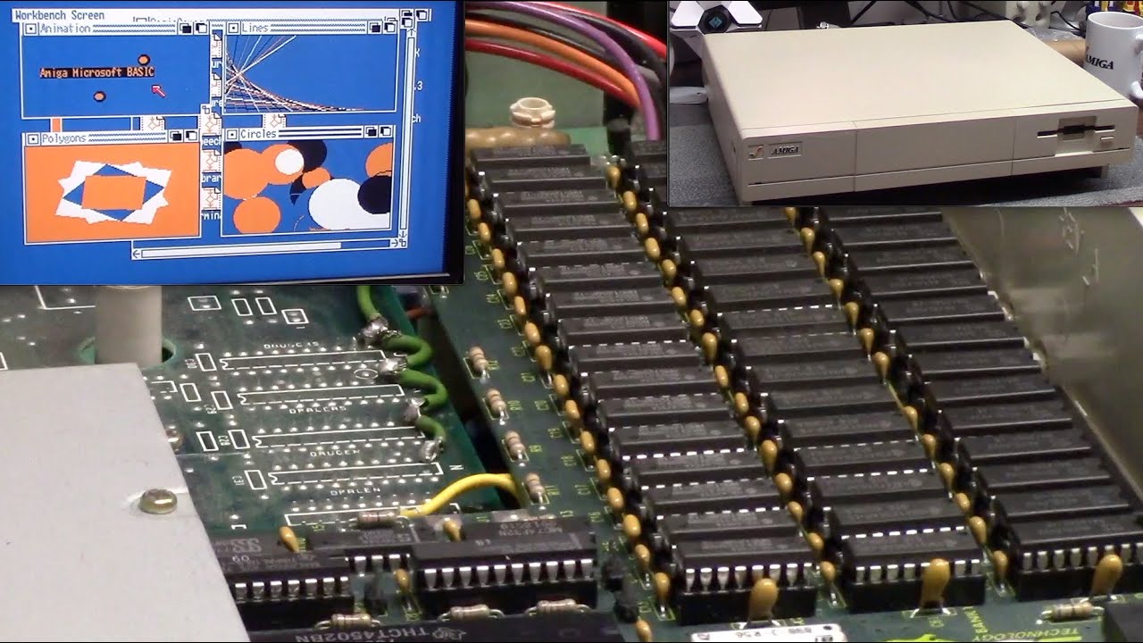 Amiga 1000 rescue ram upgrade
