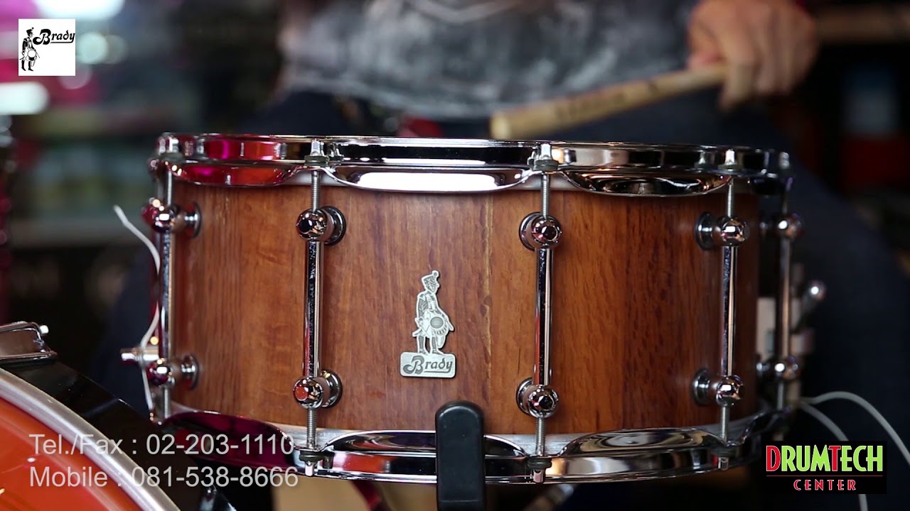 Brady Snare By Drumtech Center 02 203 1110 www drumtechcenterthailand com