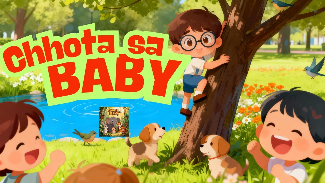 Chhota Sa Baby Song 🍼 New Hindi Rhyme for Kids | ToonsByNavy | Mummy & Dadi's Favorite ❤️ #kidssong