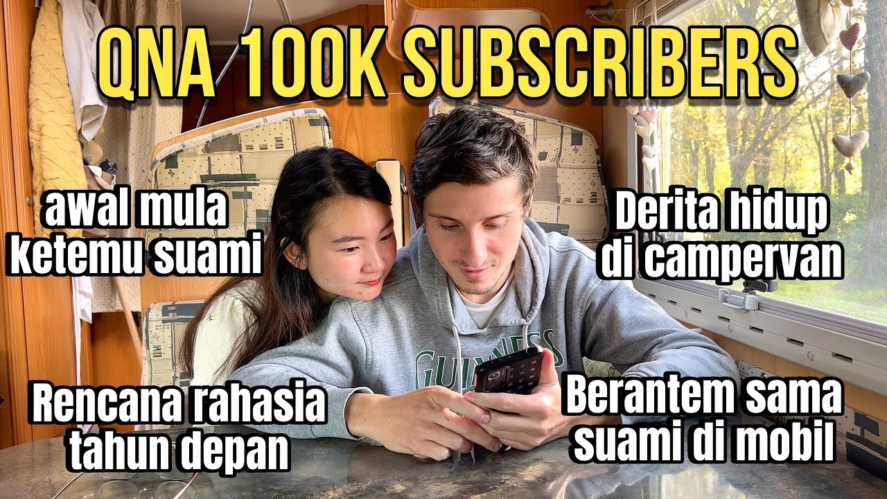 QNA PASANGAN INDONESIA PRANCIS TINGGAL DI CAMPERVAN KELILING EROPA #71