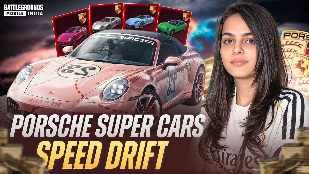 NEW PORSCHE SUPER CAR SPIN 🔥| 35000 UC|  #BGMIRisingStar #BGMI