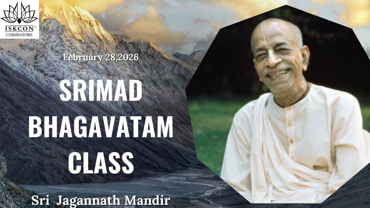 Srimad Bhagavatam Discourse  - 5.2.4 - H.G Sesarupa Nitai Das - 28-02-2026