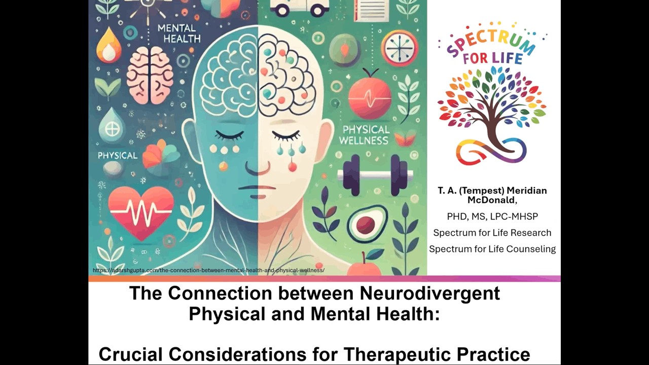 Connection between Neurodivergent Physical & Mental Health: Considerations for Therapeutic Practice