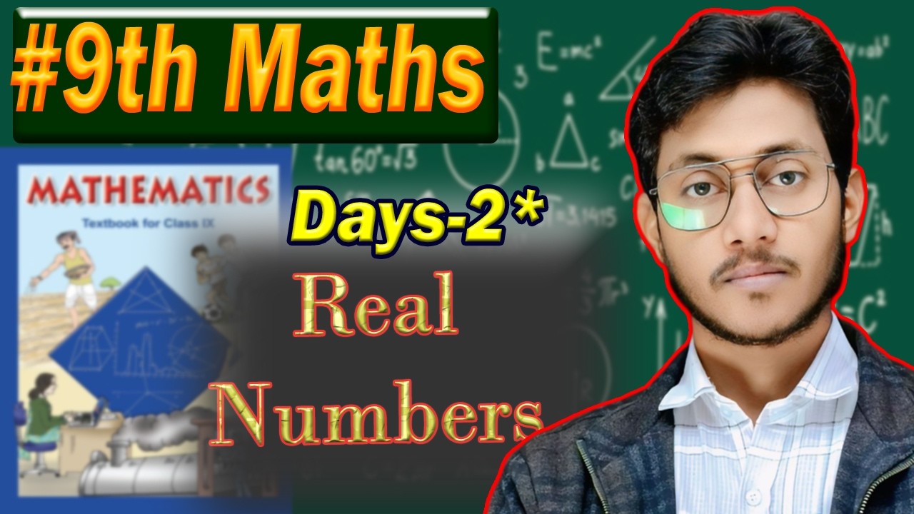 9th Maths Day-2* || Number System || By P K Sir || #9thmaths #cbseboard #education #9th_rs_Agrawal