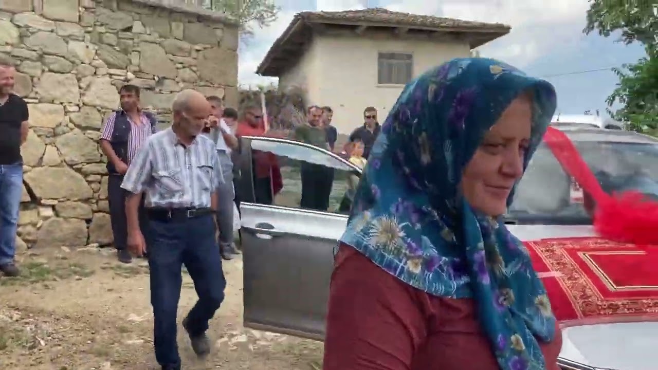 4/9/2022 Gelin çıkarma yassıeynihan köy düğünleri simav Kütahya Gelin çıkarma kız evi