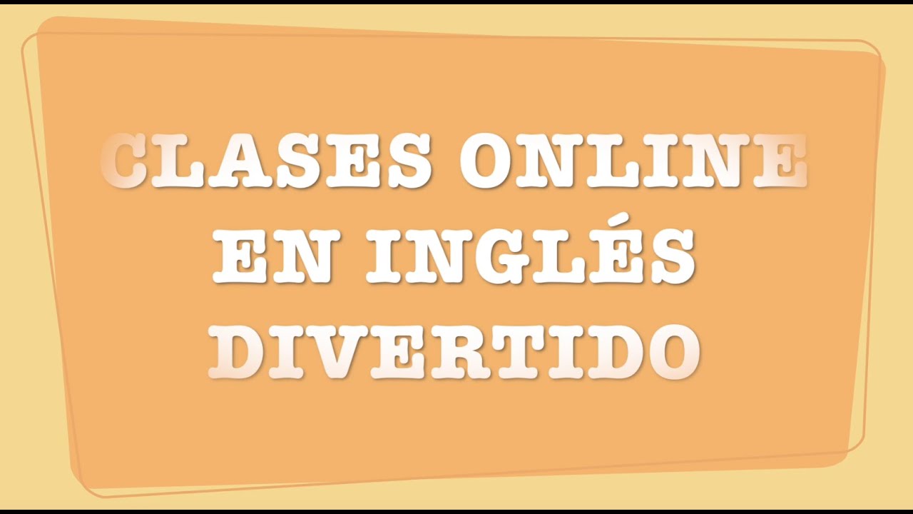 Clases online de ingl&eacute;s. Ingl&eacute;s Divertido Granada