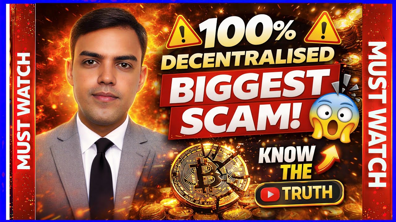 100% Decentralised MLM Crypto Reality Check 🔥 | Biggest Scam Exposed | Complete Checklist Hindi