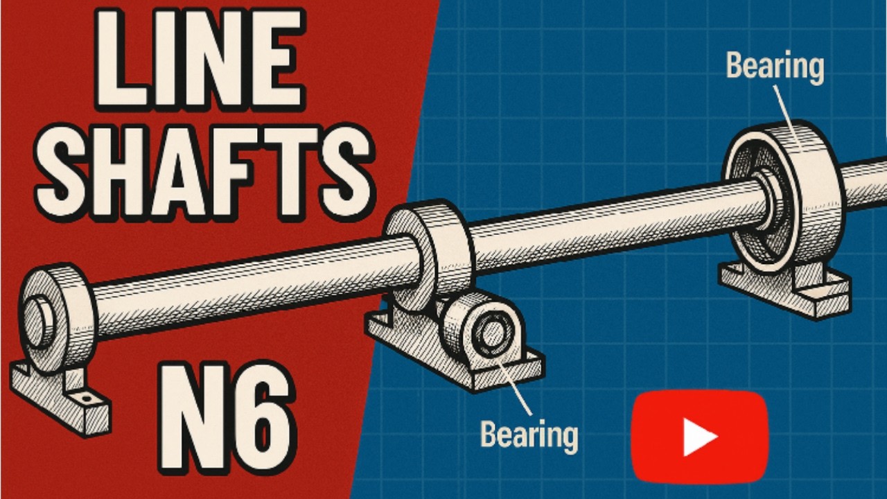 Line Shafts N6 Mechanotechnics Introduction (part 1)
