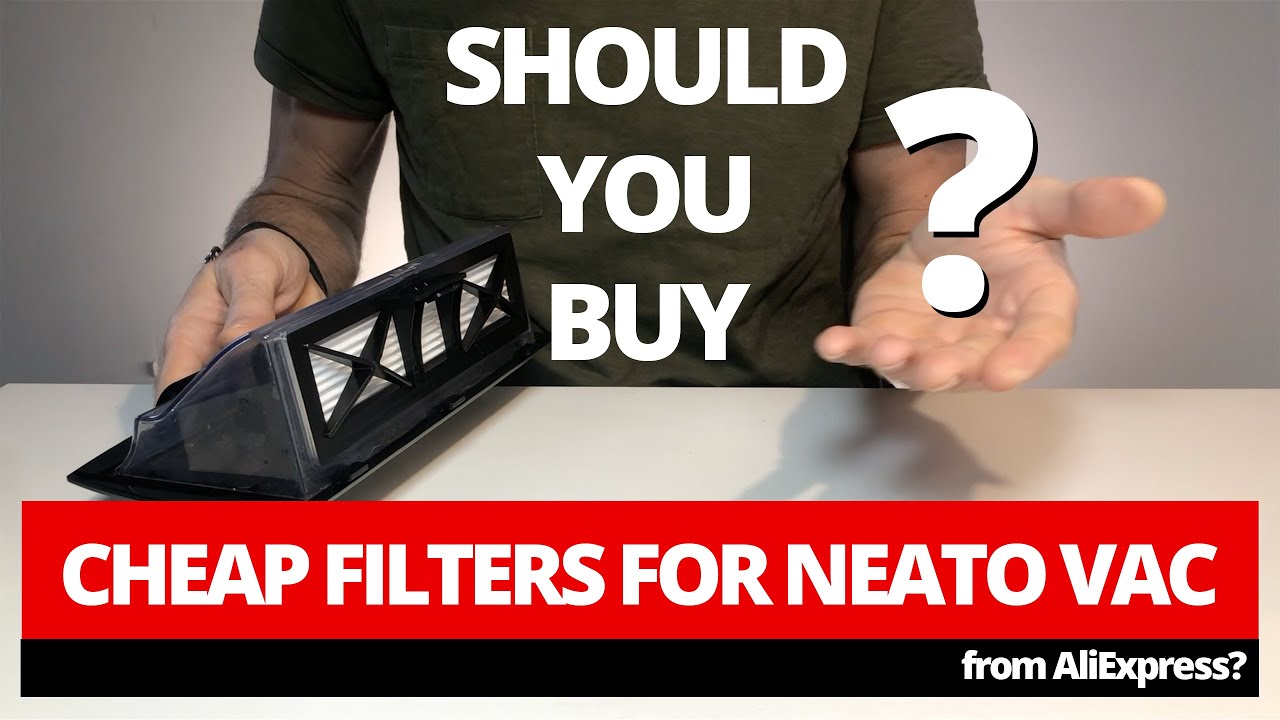 CHEAP Neato Robot Vacuum filters from AliExpress. Should you buy them? Watch and learn! Neato D7