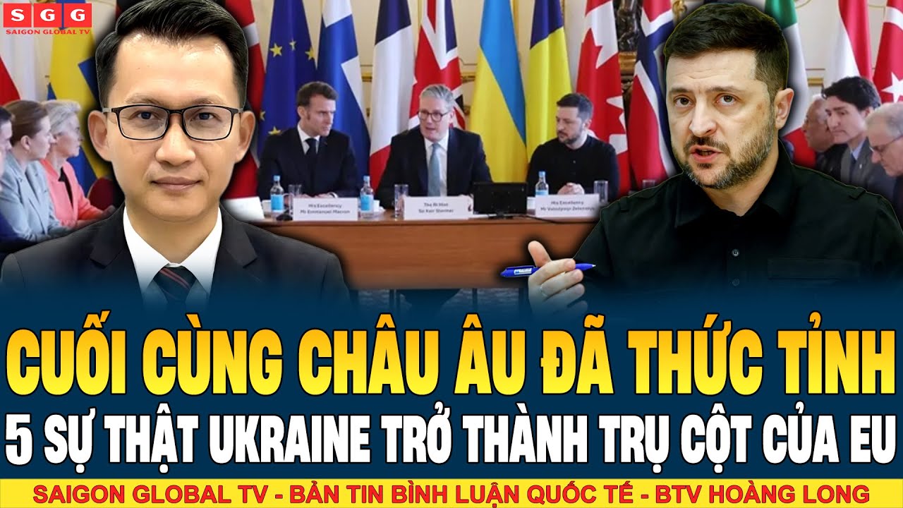 Ch&acirc;u &Acirc;u Buộc Phải Thức Tỉnh: 5 L&yacute; Do Ukraine Từ G&aacute;nh Nặng Trở Th&agrave;nh Trụ Cột Quyền Lực?