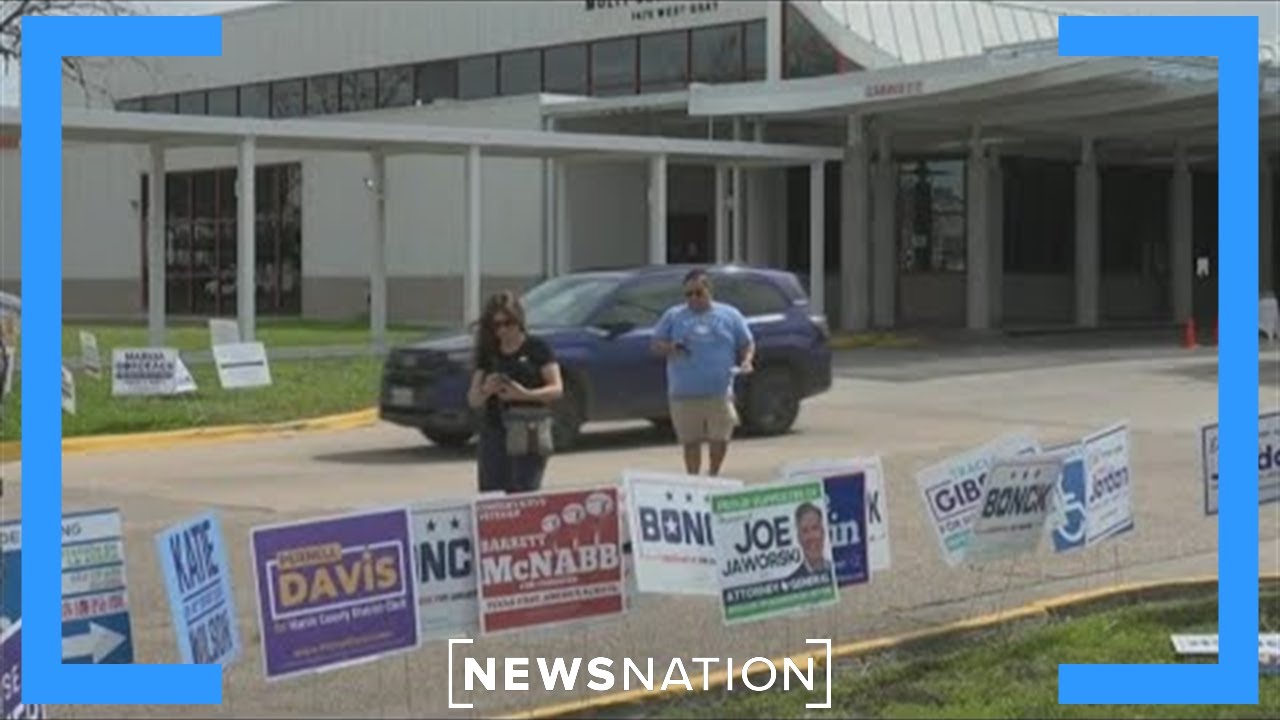 Early voting begins in Texas primary elections | NewsNation Live