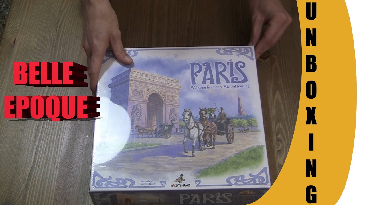 Ludomanos - Unboxing - Par&iacute;s