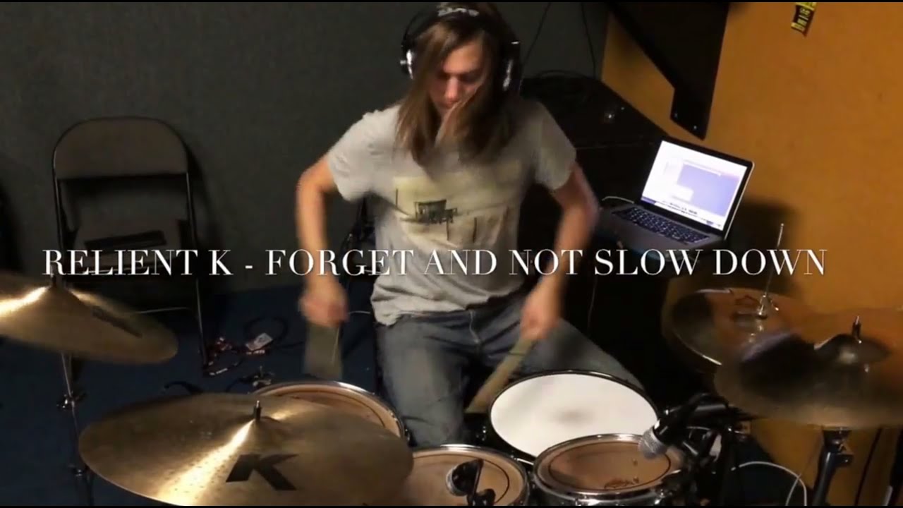 Relient K - Forget and Not Slow Down (DRUM COVER by Maximiliam Andersson)