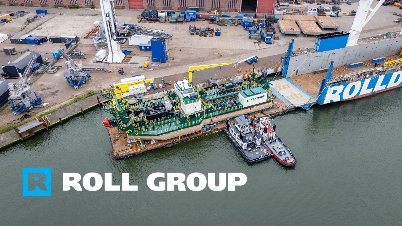 Roll Group Transports Kenmare Resources Dredgers from the Netherlands to Mozambique