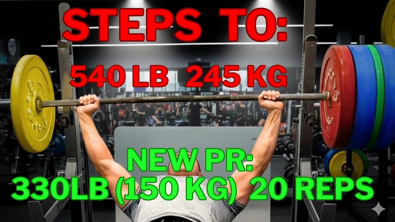 How to Hit a 529lb | 240kg Bench Press: My Final Peaking Phase (Bilbo Method)
