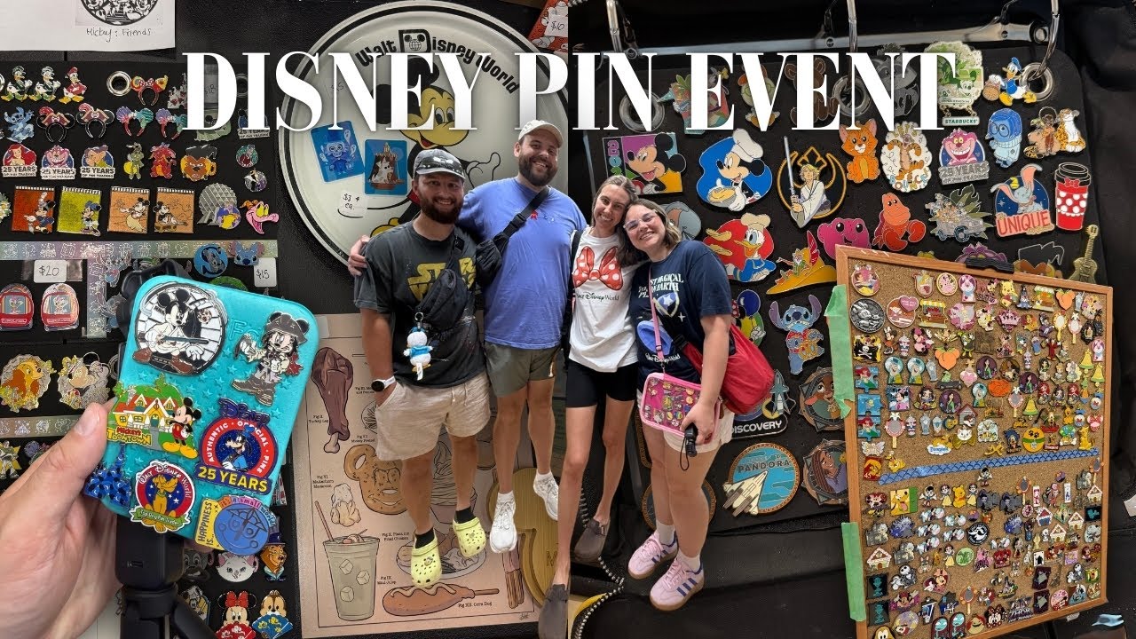 Disney Pin Trading Event & Haul | July 2025