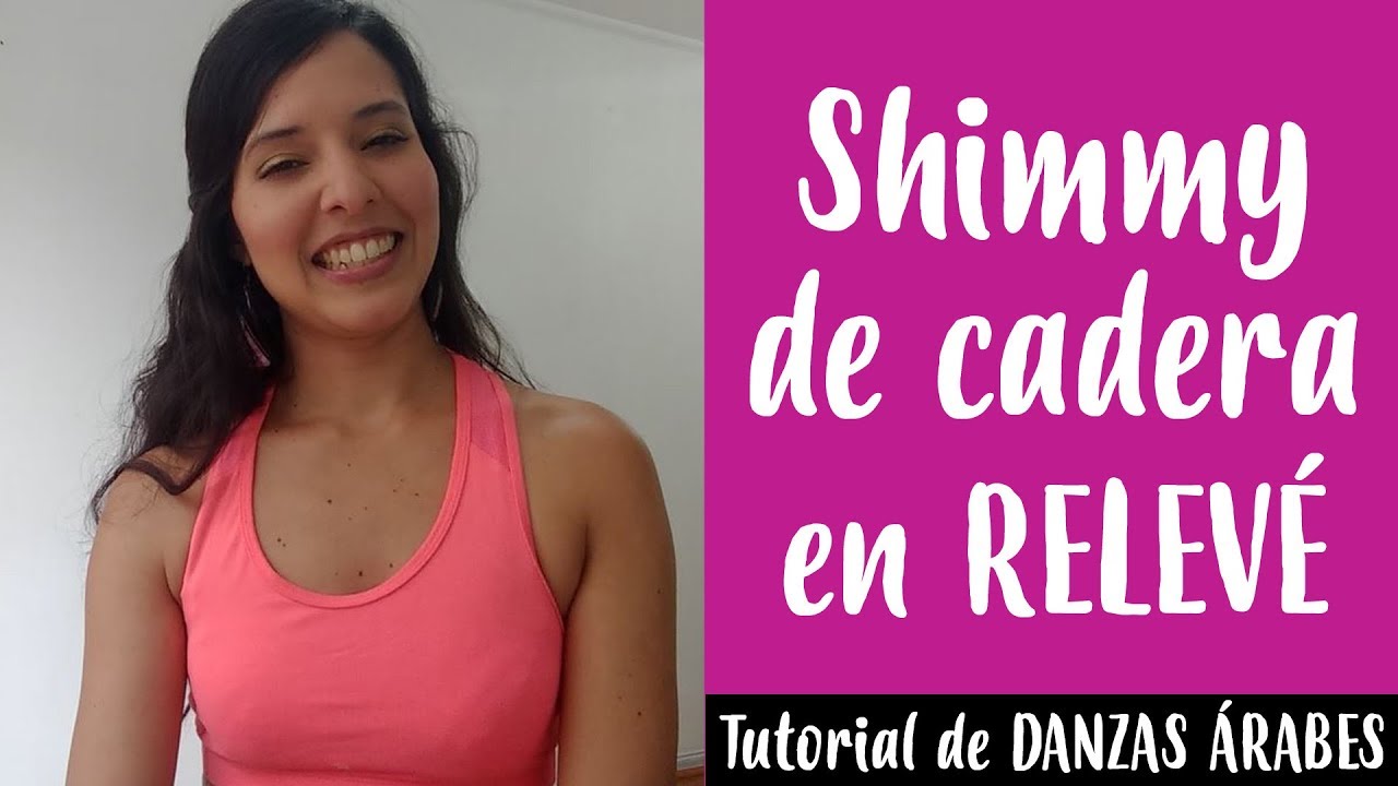 Shimmy de cadera en relevé | Tutorial de danzas árabes | Daniela Rodríguez
