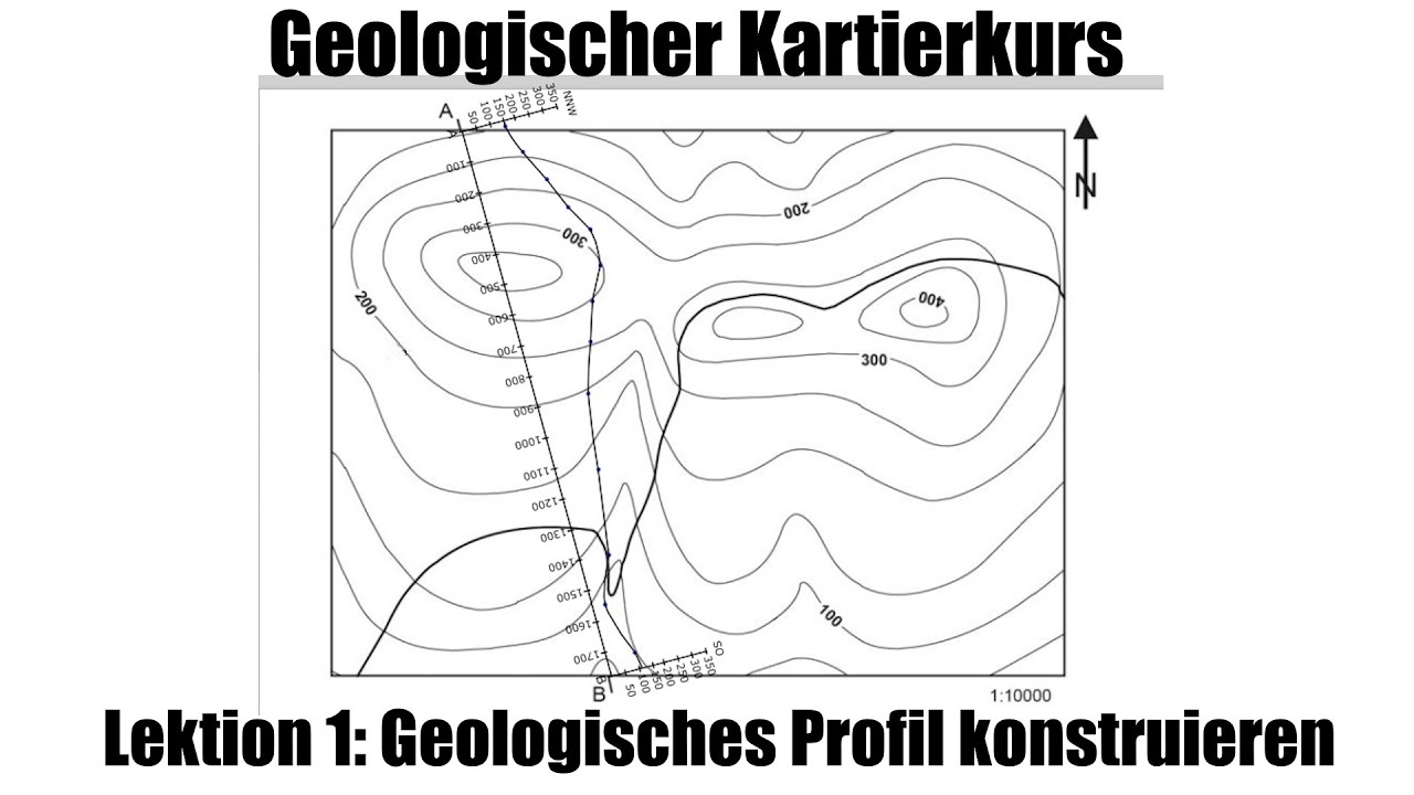 Kartierkurs Lektion 1 - Konstruktion eines geologischen Profils 🗺️