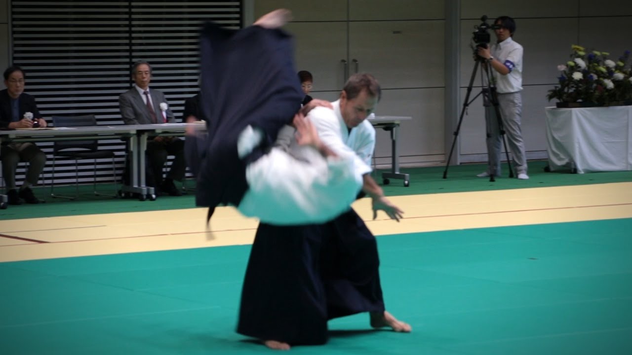 Aikido Demonstration - Christian Tissier - 12th IAF Congress (2016) [Aikikai]