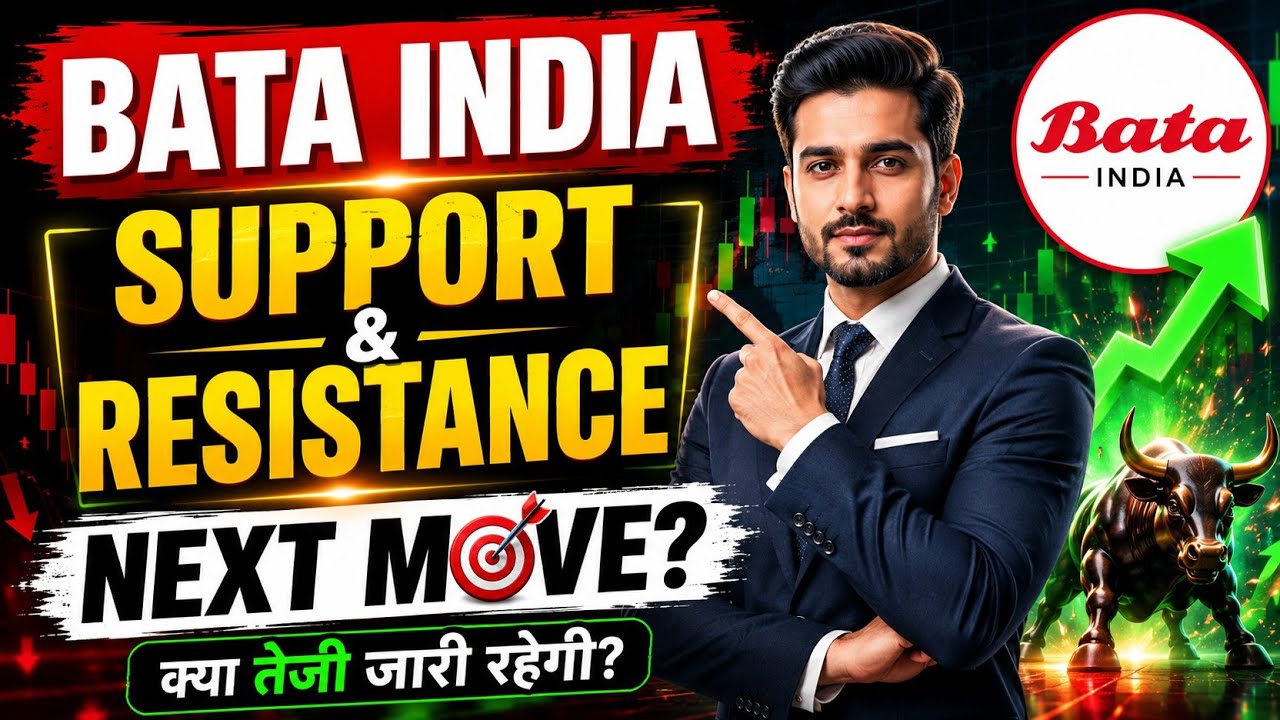 🔥 Bata India Stock में आई जबरदस्त तेजी! | New CEO Update | Dividend ₹9 | Next Target?