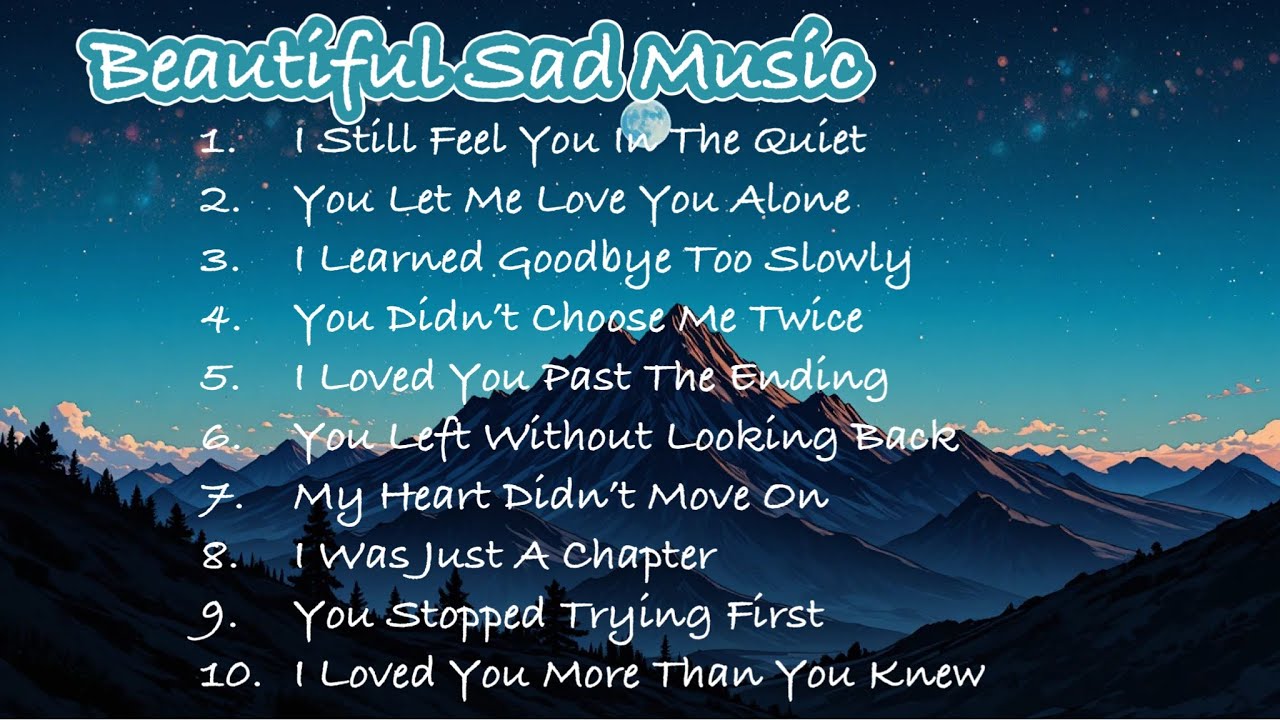 [Lyrics]You Left Without Looking Back, I Loved You More Than You Knew ❤️‍🩹 Sad Music | Aelita Melody