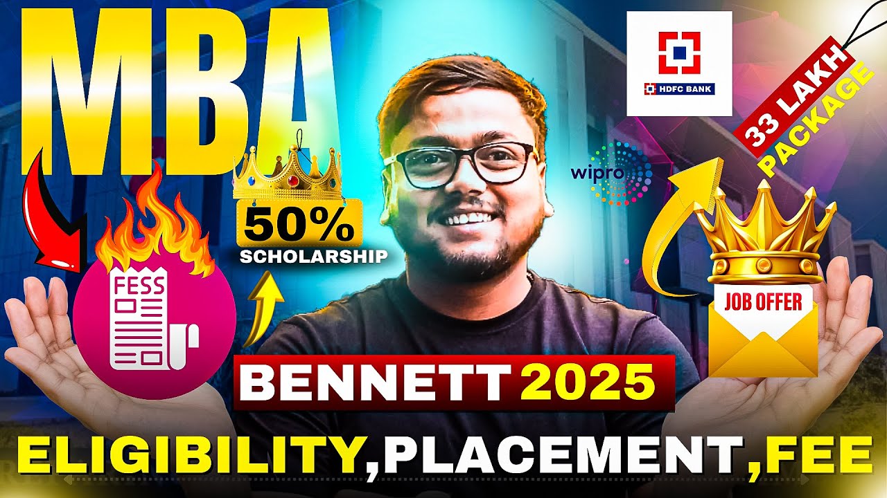 Bennett University MBA Admission Process | Not Worth in 2025?🤔| Bennett University Greater Noida MBA