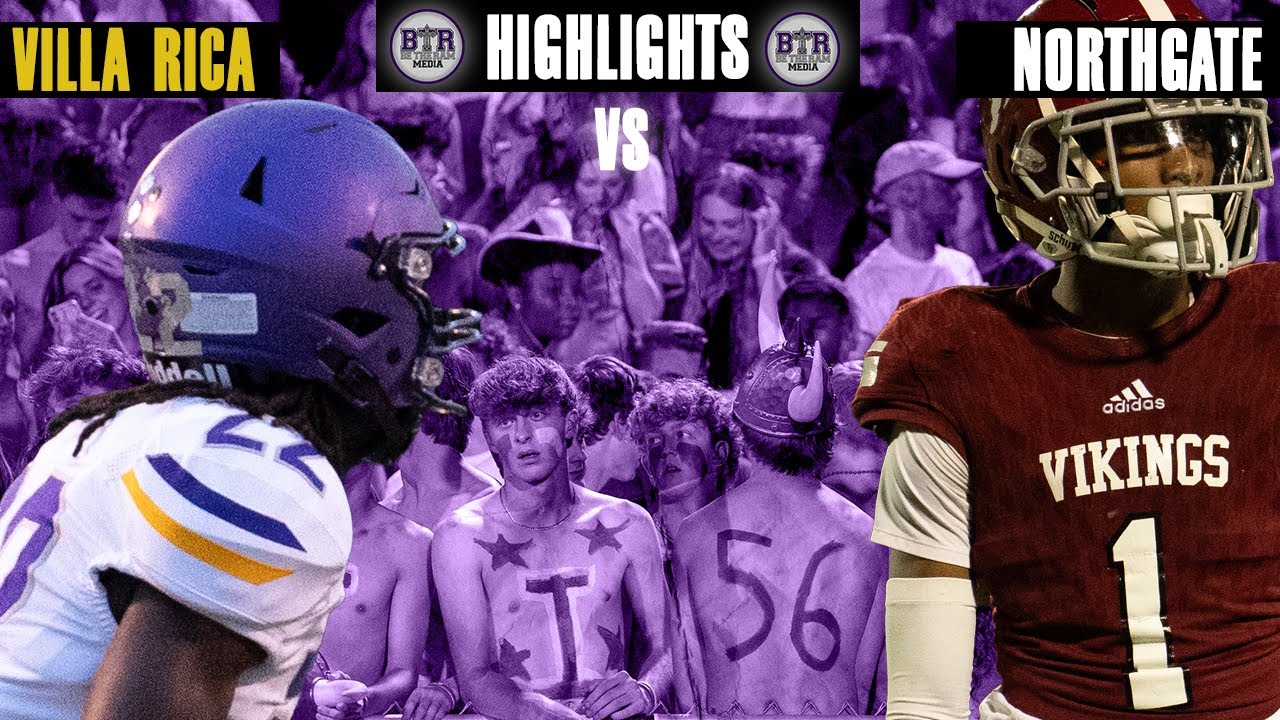 Epic Showdown: Northgate vs. Villa Rica High | Thrilling Football Highlight Reel | Be the Ram Media