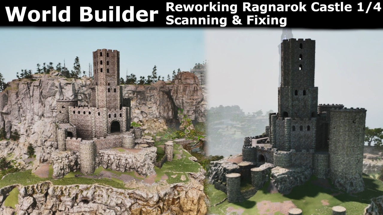 Reworking Ragnarok Castle Part 1/4 Scanning & Fixing Castle