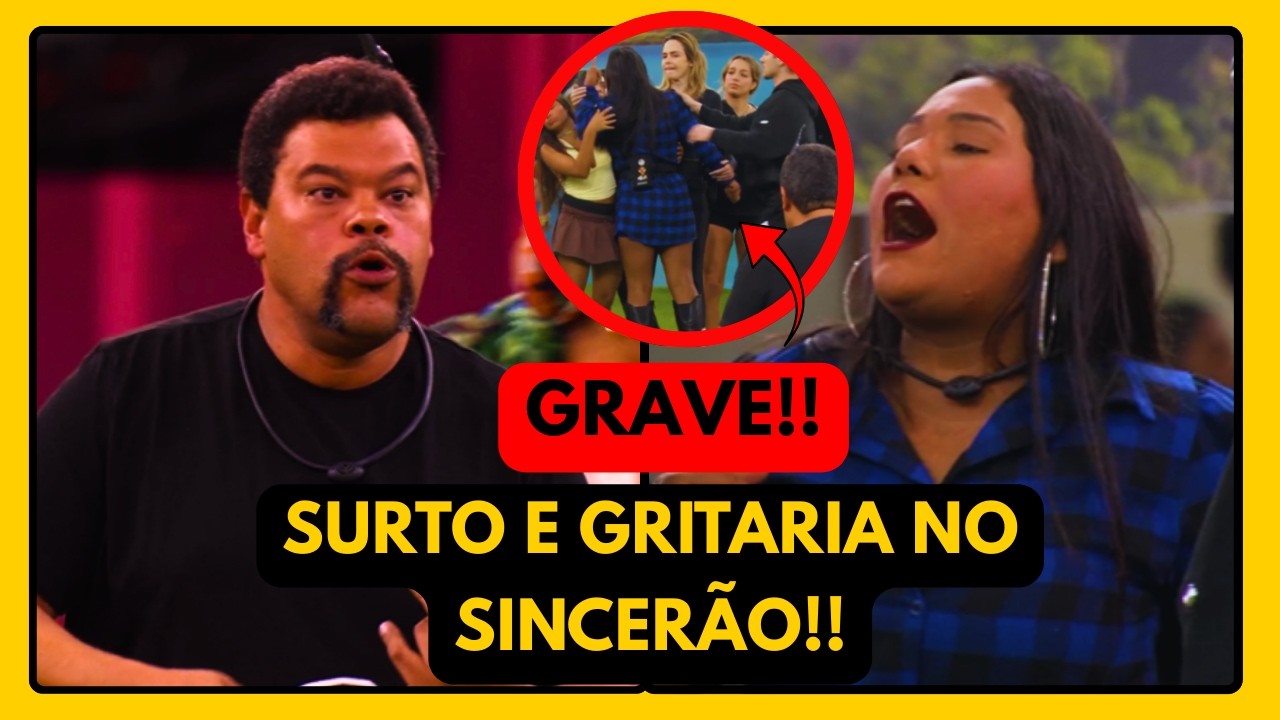 🚨💥BBB26 URGENTE!! Sincerão CAÓTICO, CHAIANY SURTA, Babu EXPOSTO AO VIVO, Produção SE POSICIONA...