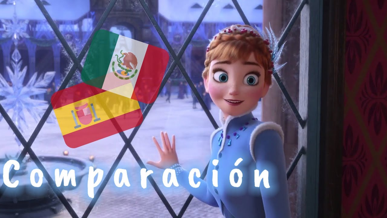 COMPARACIÓN | LLEGA OTRO AÑO/LAS CAMPANAS SE OIRÁN | ESPAÑOL LATINO Y CASTELLANO